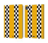 Head Case Designs Taxi Dipinti di Trasporti Custodia Portafoglio in Pelle Compatibile con Apple iPad PRO 13 M4 2024