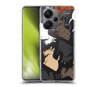 Head Case Designs Terrier Scozzese Modelli Con Razze Canine 6 Custodia Cover in Morbido Gel Compatibile con Xiaomi Redmi Note 13 Pro Plus 5G