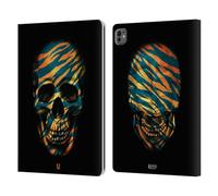 Head Case Designs Tigre Teschi Animali Stampe Custodia Portafoglio in Pelle Compatibile con Apple iPad PRO 13 M4 2024