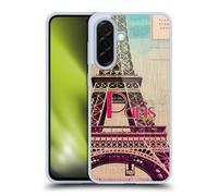 Head Case Designs Torre Eiffel Parigi Francia Il Meglio di Ogni Posto Cartoline Vintage Custodia in Gel [Protezione di Grado Militare] Compatibile con Samsung Galaxy A36 5G