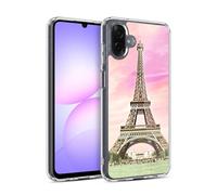 Head Case Designs Torre Eiffel Parigi Francia Intero Il Meglio di Ogni Luogo Set 3 Custodia in Gel [Protezione di Grado Militare] Compatibile con Samsung Galaxy A07 4G