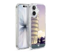 Head Case Designs Torre Pendente Di Pisa Italia Il Meglio Di Ogni Posto Custodia in Gel [Protezione di Grado Militare] Compatibile Con Apple iPhone 17 E Compatibile Con MagSafe