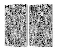 Head Case Designs tribù Doodle Mix Custodia Portafoglio in Pelle Compatibile con Apple iPad PRO 11 M4 2024