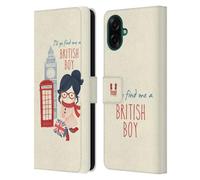 Head Case Designs Trova Un Ragazzo Inglese Il Meglio di Londra Custodia Portafoglio in Pelle Compatibile con Samsung Galaxy A07