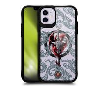 Head Case Designs Ufficiale Anne Stokes Pugnale del Drago Arte Fantasy Mista Black Shockproof Bumper Case [Military Grade] Compatible with Apple iPhone 11 and with MagSafe