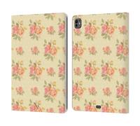 Head Case Designs Un Assaggio di Estate Pattern Rose Nostalgiche Custodia Portafoglio in Pelle Compatibile con Apple iPad PRO 13 M4 2024