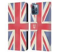 Head Case Designs Union Jack Il Meglio di Londra Custodia Portafoglio in Pelle Compatibile con Apple iPhone 12 / iPhone 12 PRO