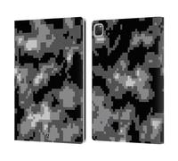 Head Case Designs Urbano Camou Digitale Custodia Portafoglio in Pelle Compatibile con Apple iPad PRO 13 M4 2024