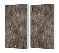 Head Case Designs Volpe Pellicce da Collezione Custodia Portafoglio in Pelle Compatibile con Apple iPad PRO 11 M4 2024