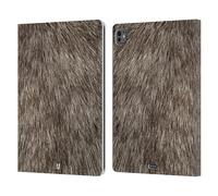 Head Case Designs Volpe Pellicce da Collezione Custodia Portafoglio in Pelle Compatibile con Apple iPad PRO 13 M4 2024