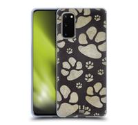 HEAD CASE DESIGNS ZAMPE CUSTODIA COVER MORBIDA IN GEL PER SAMSUNG TELEFONI 1