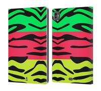 Head Case Designs Zebra Nail Art Custodia Portafoglio in Pelle Compatibile con Apple iPad PRO 11 M4 2024