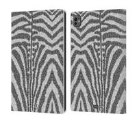 Head Case Designs Zebra Stampa Floreale Mimetica Custodia Portafoglio in Pelle Compatibile con Apple iPad PRO 11 M4 2024