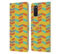 HEAD CASE DESIGNS ZIGZAG CUSTODIA COVER A PORTAFOGLIO PER SAMSUNG TELEFONI 1