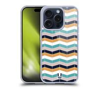 HEAD CASE DESIGNS ZIGZAG CUSTODIA COVER MORBIDA IN GEL PER APPLE iPHONE TELEFONI