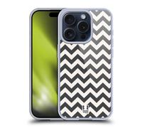 HEAD CASE DESIGNS ZIGZAG CUSTODIA COVER MORBIDA IN GEL PER APPLE iPHONE TELEFONI