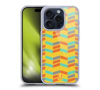 HEAD CASE DESIGNS ZIGZAG CUSTODIA COVER MORBIDA IN GEL PER APPLE iPHONE TELEFONI