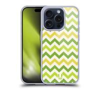 HEAD CASE DESIGNS ZIGZAG CUSTODIA COVER MORBIDA IN GEL PER APPLE iPHONE TELEFONI