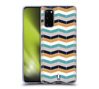 HEAD CASE DESIGNS ZIGZAG CUSTODIA COVER MORBIDA IN GEL PER SAMSUNG TELEFONI 1
