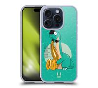 HEAD CASE DINO MUSIKEROS CUSTODIA COVER MORBIDA IN GEL PER APPLE iPHONE TELEFONI