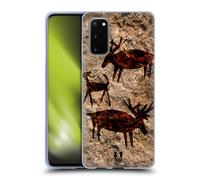 HEAD CASE DIPINTI RUPESTRI CUSTODIA COVER MORBIDA IN GEL PER SAMSUNG TELEFONI 1
