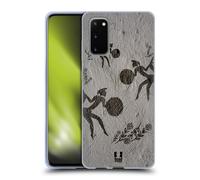 HEAD CASE DIPINTI RUPESTRI CUSTODIA COVER MORBIDA IN GEL PER SAMSUNG TELEFONI 1