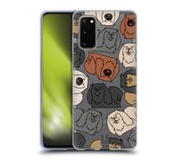 HEAD CASE DOG BREED PATTERNS 5 CUSTODIA COVER MORBIDA IN GEL PER SAMSUNG PHONE 1