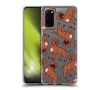 HEAD CASE DOG BREED PATTERNS 8 CUSTODIA COVER MORBIDA IN GEL PER SAMSUNG PHONE 1