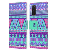 HEAD CASE DOLCEZZE TRIBALI CUSTODIA COVER A PORTAFOGLIO PER SAMSUNG TELEFONI 1