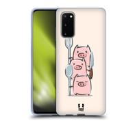 HEAD CASE DOLLY IL MAIALINO CUSTODIA COVER MORBIDA IN GEL PER SAMSUNG TELEFONI 1