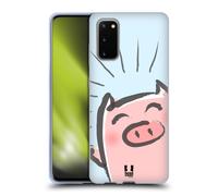 HEAD CASE DOLLY IL MAIALINO CUSTODIA COVER MORBIDA IN GEL PER SAMSUNG TELEFONI 1