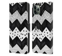 HEAD CASE DOODLE B&N CUSTODIA COVER A PORTAFOGLIO PER APPLE iPHONE TELEFONI