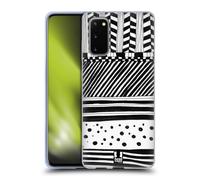 HEAD CASE DOODLE B&N CUSTODIA COVER MORBIDA IN GEL PER SAMSUNG TELEFONI 1