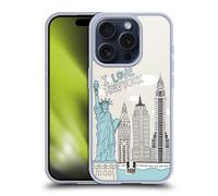 HEAD CASE DOODLE CITIES CUSTODIA COVER MORBIDA IN GEL PER APPLE iPHONE TELEFONI