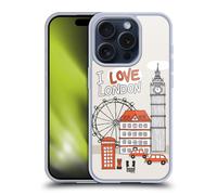 HEAD CASE DOODLE CITIES CUSTODIA COVER MORBIDA IN GEL PER APPLE iPHONE TELEFONI