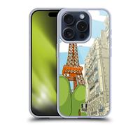 HEAD CASE DOODLE CITY 2 CUSTODIA COVER MORBIDA IN GEL PER APPLE iPHONE TELEFONI