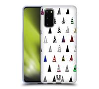 HEAD CASE DOODLE COLORATI CUSTODIA COVER MORBIDA IN GEL PER SAMSUNG TELEFONI 1