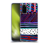 HEAD CASE DOODLE COLORATI CUSTODIA COVER MORBIDA IN GEL PER SAMSUNG TELEFONI 1