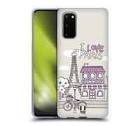 HEAD CASE DOODLE DI CITTA' CUSTODIA COVER MORBIDA IN GEL PER SAMSUNG TELEFONI 1