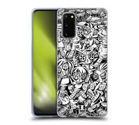 HEAD CASE DOODLE DOLLS CUSTODIA COVER MORBIDA IN GEL PER SAMSUNG TELEFONI 1