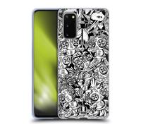 HEAD CASE DOODLE DOLLS CUSTODIA COVER MORBIDA IN GEL PER SAMSUNG TELEFONI 1