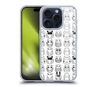 HEAD CASE DOODLE GUFI CUSTODIA COVER MORBIDA IN GEL PER APPLE iPHONE TELEFONI