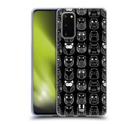 HEAD CASE DOODLE GUFI CUSTODIA COVER MORBIDA IN GEL PER SAMSUNG TELEFONI 1