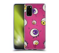 HEAD CASE DOODLE OCCHI CUSTODIA COVER MORBIDA IN GEL PER SAMSUNG TELEFONI 1