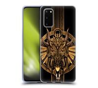 HEAD CASE EMBLEMI DRAGHI MEDIEVALI CUSTODIA COVER MORBIDA IN GEL PER SAMSUNG 1