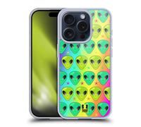 HEAD CASE EMOJII ALIENI CUSTODIA COVER MORBIDA IN GEL PER APPLE iPHONE TELEFONI