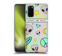 HEAD CASE EMOJII ALIENI CUSTODIA COVER MORBIDA IN GEL PER SAMSUNG TELEFONI 1