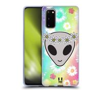 HEAD CASE EMOJII ALIENI CUSTODIA COVER MORBIDA IN GEL PER SAMSUNG TELEFONI 1
