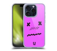HEAD CASE EMOTICON CUSTODIA COVER MORBIDA IN GEL PER APPLE iPHONE TELEFONI