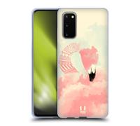HEAD CASE FAB FLAMINGO CUSTODIA COVER MORBIDA IN GEL PER SAMSUNG TELEFONI 1
